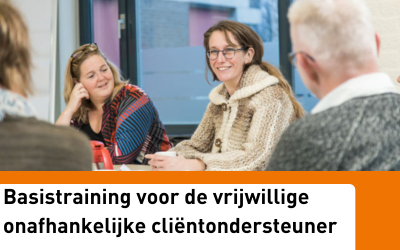 Basistraining vrijwillige cliëntondersteuner